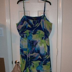 Floral sleeveless dress